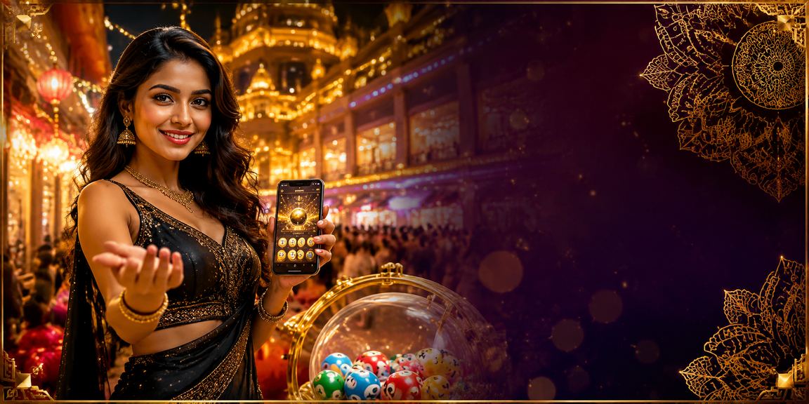 VIP member receiving personalized rewards at night market setting in India